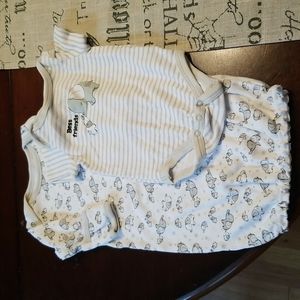 Mini B Elephant Set 0-6M